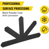 image:imageVEVOR Gable Plate Black PowderCoated Truss Connector Plates 1212 Pitch Gable Bracket 4 mm  016 Steel Truss Nail Plates Decorative Gable Plate with Bolts for Wooden Beam Use1212