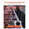 image:imageVEVOR Gutter Brush 60 Feet Total Length 433 inch Diameter Gutter Cleaning Tools GroundLevel Gutter Brush Leaf Guard for 5 Inch Gutters Easily Clear roof Leaves and Debris 20 Pack120FT  433in diameter