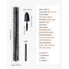 image:imageVEVOR Gutter Brush 60 Feet Total Length 433 inch Diameter Gutter Cleaning Tools GroundLevel Gutter Brush Leaf Guard for 5 Inch Gutters Easily Clear roof Leaves and Debris 20 Pack80FT  433in diameter