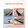 image:imageVEVOR Gutter Brush 60 Feet Total Length 433 inch Diameter Gutter Cleaning Tools GroundLevel Gutter Brush Leaf Guard for 5 Inch Gutters Easily Clear roof Leaves and Debris 20 Pack60FT  525in diameter
