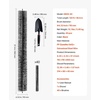 image:imageVEVOR Gutter Brush 60 Feet Total Length 433 inch Diameter Gutter Cleaning Tools GroundLevel Gutter Brush Leaf Guard for 5 Inch Gutters Easily Clear roof Leaves and Debris 20 Pack120FT  433in diameter