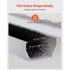 image:imageVEVOR Gutter Brush 60 Feet Total Length 433 inch Diameter Gutter Cleaning Tools GroundLevel Gutter Brush Leaf Guard for 5 Inch Gutters Easily Clear roof Leaves and Debris 20 Pack120FT  433in diameter