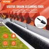 image:imageVEVOR Gutter Brush 60 Feet Total Length 433 inch Diameter Gutter Cleaning Tools GroundLevel Gutter Brush Leaf Guard for 5 Inch Gutters Easily Clear roof Leaves and Debris 20 Pack60 Ft