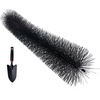 image:imageVEVOR Gutter Brush 60 Feet Total Length 433 inch Diameter Gutter Cleaning Tools GroundLevel Gutter Brush Leaf Guard for 5 Inch Gutters Easily Clear roof Leaves and Debris 20 Pack60FT  525in diameter