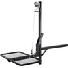 image:imageVEVOR Hitch Deer Hoist with Lifting System Platform 300 lbs Load Capacity Game Hoist Winch Lift with 2inch Receiver 360Degree Swivel Shaft amp Foldable HitchMounted Deer Hanger for Moving Game300 lbs