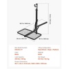 image:imageVEVOR Hitch Deer Hoist with Lifting System Platform 300 lbs Load Capacity Game Hoist Winch Lift with 2inch Receiver 360Degree Swivel Shaft amp Foldable HitchMounted Deer Hanger for Moving Game300 lbs