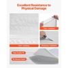 image:imageVEVOR House Wrap 9 x 75 ft 013 mm Thick Vapor Barrier Heavy Duty Plastic Sheeting for TearResistant Drop Cloth Vapor Barrier Covering for Residential amp Commercial Construction White