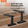 image:imageVEVOR Ladder Extender 234x58Inch High Strength Ladder Aide 11418 Adjustable Height Fully Foldable Ladder Leveler for Stairs NonSlip Ladder Stabilizer for ExtensionStandard 234