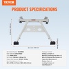 image:imageVEVOR Ladder Stabilizer Adjustable Feet Extension Ladder Standoff Heavy Duty Wall Ladder Accessories for Roof Gutter Easy to Use amp Wide Adaptability amp AntiSlip Rubber Feet 330 lbs Weight Rating