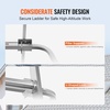 image:imageVEVOR Ladder Stabilizer Extension Ladder Standoff Heavy Duty Wing SpanWall Ladder Accessories for Roof Gutter Easy to Use amp Wide Adaptability amp AntiSlip Rubber Feet 330 lbs Weight Rating