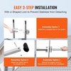 image:imageVEVOR Ladder Stabilizer Extension Ladder Standoff Heavy Duty Wing SpanWall Ladder Accessories for Roof Gutter Easy to Use amp Wide Adaptability amp AntiSlip Rubber Feet 330 lbs Weight Rating