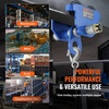 image:imageVEVOR Manual Trolley 4400 lbs2 Ton Load Capacity Push Beam Trolley with Dual Wheels Adjustable for IBeam Flange Width 25 to 7 Heavy Duty Alloy Steel Garage Hoist for Straight Curved I Beam4400 lbs