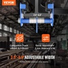 image:imageVEVOR Manual Trolley 4400 lbs2 Ton Load Capacity Push Beam Trolley with Dual Wheels Adjustable for IBeam Flange Width 25 to 7 Heavy Duty Alloy Steel Garage Hoist for Straight Curved I Beam1100 lbs