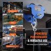 image:imageVEVOR Manual Trolley 4400 lbs2 Ton Load Capacity Push Beam Trolley with Dual Wheels Adjustable for IBeam Flange Width 25 to 7 Heavy Duty Alloy Steel Garage Hoist for Straight Curved I Beam1100 lbs