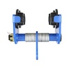 image:imageVEVOR Manual Trolley 4400 lbs2 Ton Load Capacity Push Beam Trolley with Dual Wheels Adjustable for IBeam Flange Width 25 to 7 Heavy Duty Alloy Steel Garage Hoist for Straight Curved I Beam2200 lbs