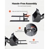 image:imageVEVOR Pallet Forks 2000 lbs Clamp on Pallet Forks 43Inch Total Length HeavyDuty Tractor Fork with Adjustable Stabilizer Bar for Tractor Attachments Loader Bucket and Skid Steer Black