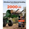 image:imageVEVOR Pallet Forks 2000 lbs Clamp on Pallet Forks 43Inch Total Length HeavyDuty Tractor Fork with Adjustable Stabilizer Bar for Tractor Attachments Loader Bucket and Skid Steer Black