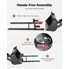 image:imageVEVOR Pallet Forks 2000 lbs Clamp on Pallet Forks 60Inch Total Length HeavyDuty Tractor Fork with Adjustable Stabilizer Bar for Tractor Attachments Loader Bucket and Skid Steer Black60 Inch