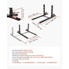 image:imageVEVOR Pallet Forks 4000 lbs Clamp on Pallet Forks 60Inch Total Length HeavyDuty Tractor Fork with AntiTilt Bar amp Adjustable Stabilizer Bar Fit for Loader Bucket Skid Steer Tractor Black