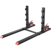 image:imageVEVOR Pallet Forks 4000 lbs Clamp on Pallet Forks 60Inch Total Length HeavyDuty Tractor Fork with AntiTilt Bar amp Adjustable Stabilizer Bar Fit for Loader Bucket Skid Steer Tractor Black