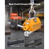 image:imageVEVOR Permanent Magnetic Lifter 880 lbs Pulling Capacity Heavy Duty N42 Neodymium Lifting Magnet with Release Handle and Steel Hook Used in Shop Crane and Hoist for Lifting Plate Steel Board880 lbs400 kg Magnetic Lifter