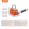 image:imageVEVOR Permanent Magnetic Lifter 880 lbs Pulling Capacity Heavy Duty N42 Neodymium Lifting Magnet with Release Handle and Steel Hook Used in Shop Crane and Hoist for Lifting Plate Steel Board220 lbs100 kg Magnetic Lifter