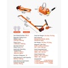 image:imageVEVOR Permanent Magnetic Lifter 880 lbs Pulling Capacity Heavy Duty N42 Neodymium Lifting Magnet with Release Handle and Steel Hook Used in Shop Crane and Hoist for Lifting Plate Steel Board1320 lbs600 kg Lid Lifter Dolly