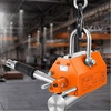 image:imageVEVOR Permanent Magnetic Lifter 880 lbs Pulling Capacity Heavy Duty N42 Neodymium Lifting Magnet with Release Handle and Steel Hook Used in Shop Crane and Hoist for Lifting Plate Steel Board660 lbs300 kg Magnetic Lifter