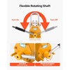 image:imageVEVOR Permanent Magnetic Lifter 880 lbs Pulling Capacity Heavy Duty N42 Neodymium Lifting Magnet with Release Handle and Steel Hook Used in Shop Crane and Hoist for Lifting Plate Steel Board2200 lbs1000 kg Magnetic Lifter