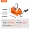 image:imageVEVOR Permanent Magnetic Lifter 880 lbs Pulling Capacity Heavy Duty N42 Neodymium Lifting Magnet with Release Handle and Steel Hook Used in Shop Crane and Hoist for Lifting Plate Steel Board660 lbs300 kg Magnetic Lifter