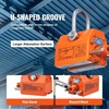image:imageVEVOR Permanent Magnetic Lifter 880 lbs Pulling Capacity Heavy Duty N42 Neodymium Lifting Magnet with Release Handle and Steel Hook Used in Shop Crane and Hoist for Lifting Plate Steel Board220 lbs100 kg Magnetic Lifter