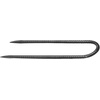 image:imageVEVOR Rebar Stakes 24Inch HeavyDuty 047 in Diameter Straight Galvanized Steel Ground Anchors with Chisel Point End amp RustResistant Coating for Gardening Support Fence Camping Tents 20PackU Shape