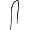 image:imageVEVOR Rebar Stakes 24Inch HeavyDuty 047 in Diameter Straight Galvanized Steel Ground Anchors with Chisel Point End amp RustResistant Coating for Gardening Support Fence Camping Tents 20PackU Shape