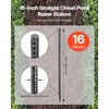 image:imageVEVOR Rebar Stakes 24Inch HeavyDuty 047 in Diameter Straight Galvanized Steel Ground Anchors with Chisel Point End amp RustResistant Coating for Gardening Support Fence Camping Tents 20PackI Shape