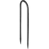 image:imageVEVOR Rebar Stakes 24Inch HeavyDuty 047 in Diameter Straight Galvanized Steel Ground Anchors with Chisel Point End amp RustResistant Coating for Gardening Support Fence Camping Tents 20PackU Shape