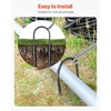 image:imageVEVOR Rebar Stakes 24Inch HeavyDuty 047 in Diameter Straight Galvanized Steel Ground Anchors with Chisel Point End amp RustResistant Coating for Gardening Support Fence Camping Tents 20PackU Shape