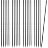 image:imageVEVOR Rebar Stakes 24Inch HeavyDuty 047 in Diameter Straight Galvanized Steel Ground Anchors with Chisel Point End amp RustResistant Coating for Gardening Support Fence Camping Tents 20PackI Shape