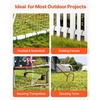 image:imageVEVOR Rebar Stakes 24Inch HeavyDuty 047 in Diameter Straight Galvanized Steel Ground Anchors with Chisel Point End amp RustResistant Coating for Gardening Support Fence Camping Tents 20PackU Shape