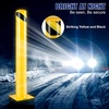 image:imageVEVOR Safety Bollard 36 Inch Height Bollard Post 45 Inch Diameter Steel Pipe Safety Bollard Post Yellow Steel Bollard Steel Safety Bollard with 8 Anchor Bolts Perfect for TrafficSensitive Area36Hx45D