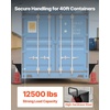 image:imageVEVOR Shipping Container Jack Lug with UShaped Handle 2Pack Storage Leveler Booster Withstands Sun amp Rain Heavy Duty Container Jack Lug for Shipping Industry Logistics Warehouse Management2Pack