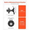 image:imageVEVOR Shipping Container Wheels 6Lug Wheels Kit Heavy Duty Shipping Container Axle with Ratchet Tie DownMoves 20 ft  40 ft Secure Transport for Dock Warehouse Construction Site Black8Lug