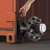 image:imageVEVOR Shipping Container Wheels 6Lug Wheels Kit Heavy Duty Shipping Container Axle with Ratchet Tie DownMoves 20 ft  40 ft Secure Transport for Dock Warehouse Construction Site Black8Lug
