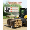 image:imageVEVOR Skid Steer Pallet Forks 2600 lbs Rated Capacity Pallet Fork Frame Attachment with 48inch Pallet Forks Blades 178 inch Ball Hitch Receiver Quick Tach Connection for Skid Steers Tractors
