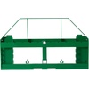 image:imageVEVOR Skid Steer Pallet Frame 4000 lbs Rated Load Capacity 45inch Pallet Fork Frame Attachments with 2inch Hitch Receiver amp Spear Sleeves Fit for Loaders Tractors Quick Attach Mount Frame OnlyFit for JD