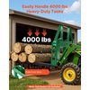 image:imageVEVOR Skid Steer Pallet Frame 4000 lbs Rated Load Capacity 45inch Pallet Fork Frame Attachments with 2inch Hitch Receiver amp Spear Sleeves Fit for Loaders Tractors Quick Attach Mount Frame OnlyFit for JD