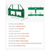 image:imageVEVOR Skid Steer Pallet Frame 4000 lbs Rated Load Capacity 45inch Pallet Fork Frame Attachments with 2inch Hitch Receiver amp Spear Sleeves Fit for Loaders Tractors Quick Attach Mount Frame OnlyFit for JD