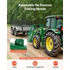 image:imageVEVOR Skid Steer Pallet Frame 4000 lbs Rated Load Capacity 45inch Pallet Fork Frame Attachments with 2inch Hitch Receiver amp Spear Sleeves Fit for Loaders Tractors Quick Attach Mount Frame OnlyFit for JD