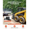 image:imageVEVOR Skid Steer Pallet Frame 4000 lbs Rated Load Capacity 45inch Pallet Fork Frame Attachments with 2inch Hitch Receiver amp Spear Sleeves Fit for Loaders Tractors Quick Attach Mount Frame Only45 x 7 x 19 in