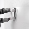image:imageVEVOR Skimming Blade24 inch Smoothing Knife European Stainless Steel Construction Knife Aluminum Blade Profile Smoothing Knockdown Spatula for GyprockDrywallWallBoardWith Extension Handle