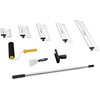 image:imageVEVOR Skimming Blade24 inch Smoothing Knife European Stainless Steel Construction Knife Aluminum Blade Profile Smoothing Knockdown Spatula for GyprockDrywallWallBoardWith Extension Handle